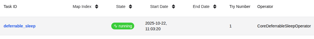 deferrable 05 running